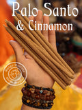 100% Pure Sacred Palo Santo & Cinnamon Incense Sticks to Purify, Protect and Bless!