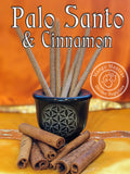 100% Pure Sacred Palo Santo & Cinnamon Incense Sticks to Purify, Protect and Bless!