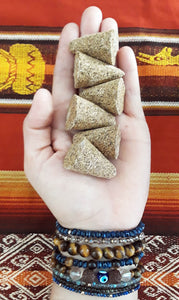 Peruvian Copal & Palo Santo Cones for Protection, Cleansing, and Purifying!