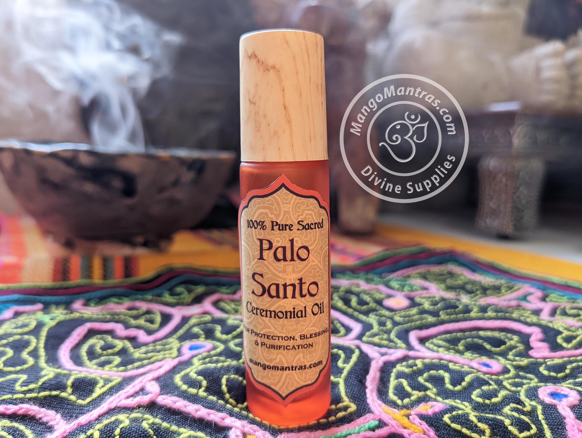 💚100% Sacred Pure Palo Santo Ceremonial Oil! For Protection, Blessing, –  Mango Mantras LLC