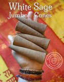 100% Pure White Sage Jumbo Cones to Purify, Protect & Bless!