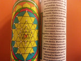 Auspicious Shree Yantra Meditation Candle embellished with Swarovski Crystals