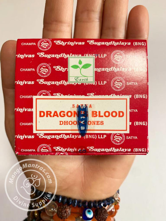 Satya Dragon's Blood Dhoop Cones