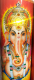 Ganesha Mantra Meditation Candle embellished with Swarovski Crystals