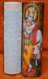 Krishna Govinda Maha Mantra Meditation Candle embellished with Swarovski Crystals